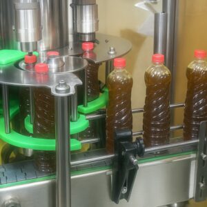 Pet Bottle 12 Head Rotary Filler Capper Monoblock for Edible Oil