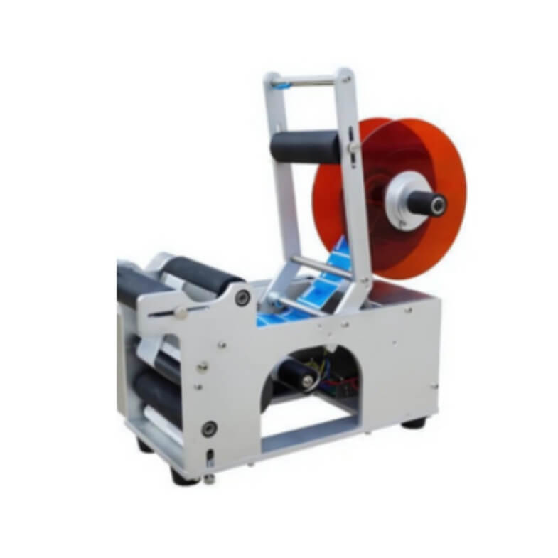Semi-Automatic Sticker Labelling Machine for Round Bottles