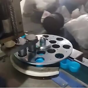 Cap Folding and Slitting Machine