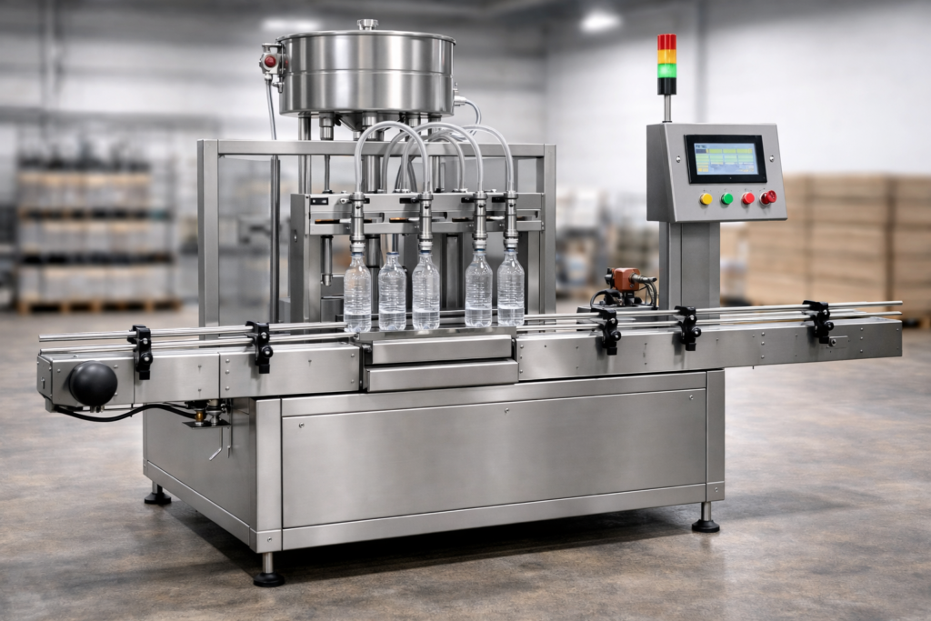 Timed Flow Filling Machine