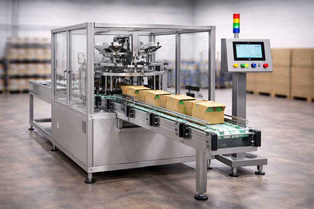 Tuck Closing Machine