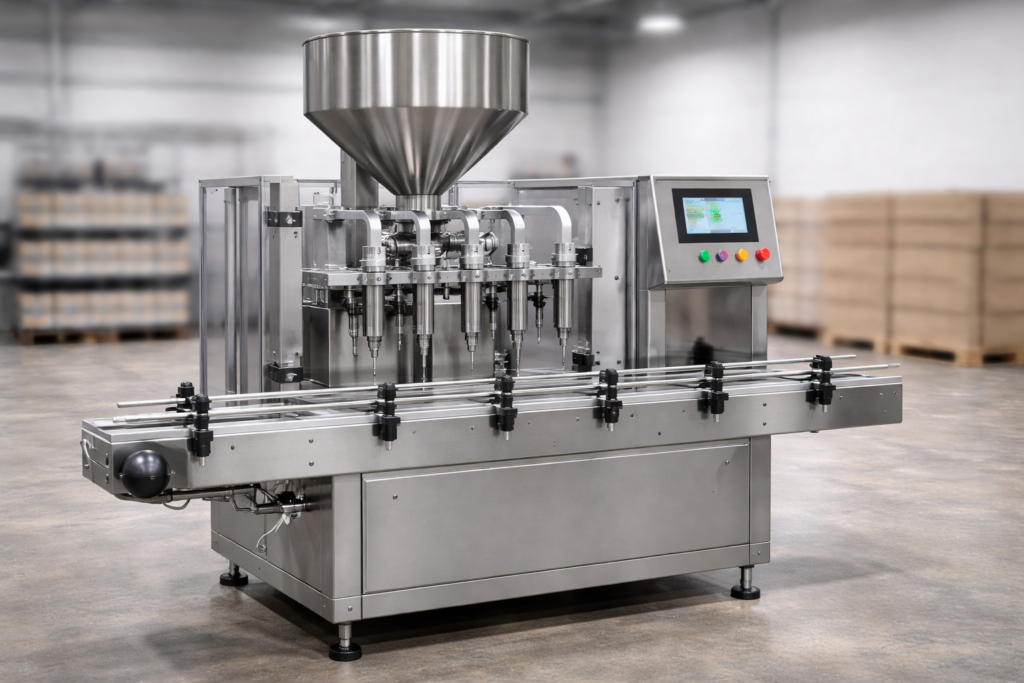 Volumetric Piston Filling Machine