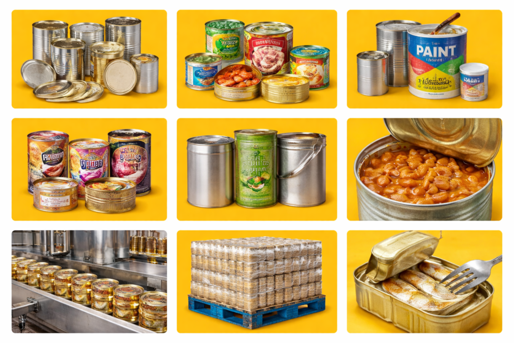 Tin Plate Containers